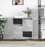 VidaXL Dressoir 60x35x70 cm bewerkt hout betongrijs