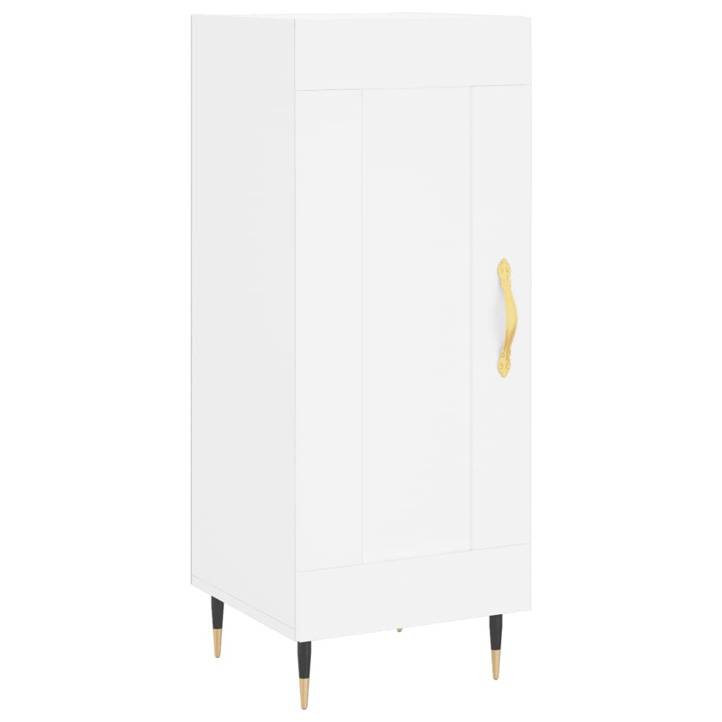 VidaXL Dressoir 34,5x34x90 cm bewerkt hout wit