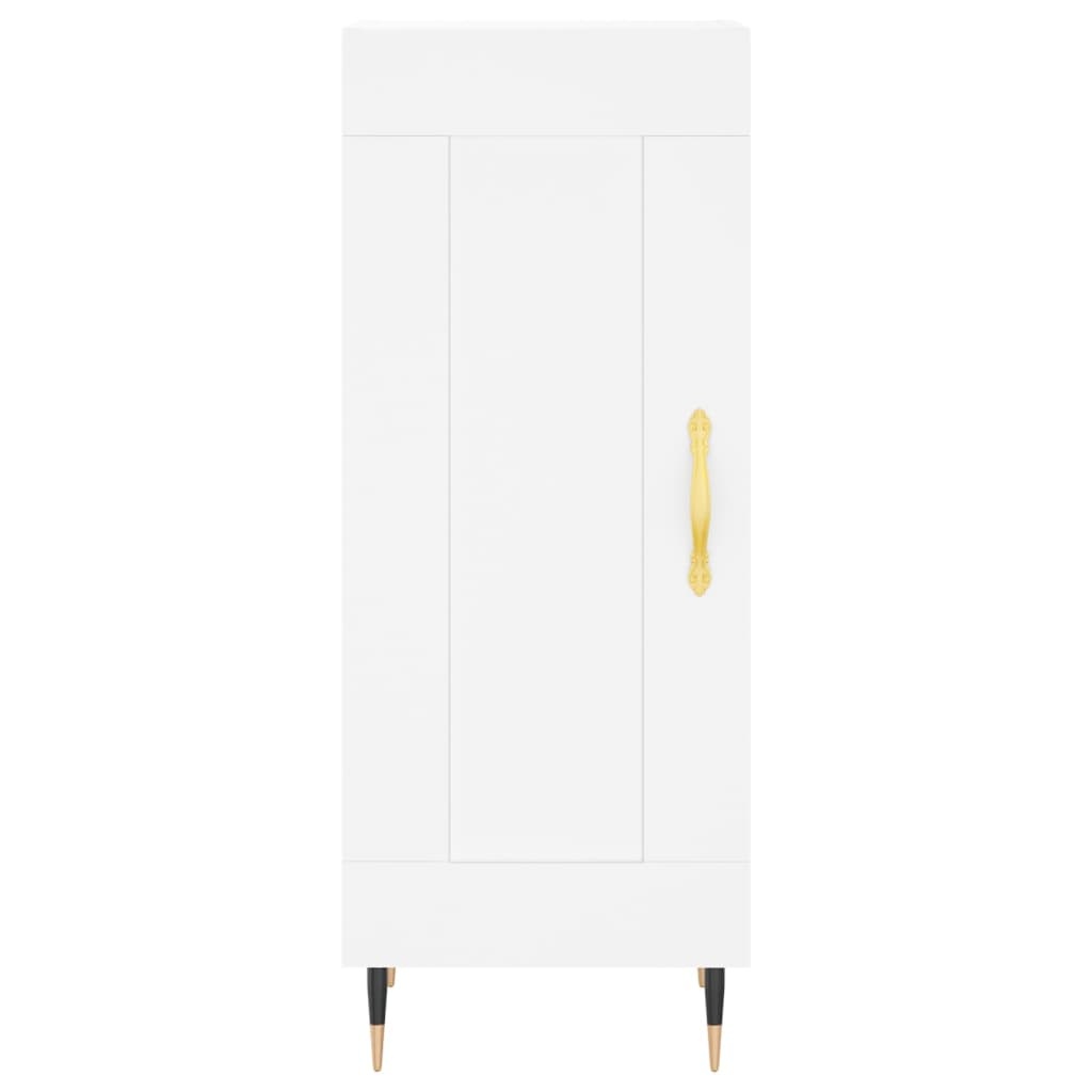 VidaXL Dressoir 34,5x34x90 cm bewerkt hout wit