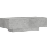 VidaXL Salontafel 100x49,5x31 cm bewerkt hout betongrijs