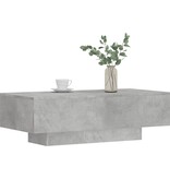 VidaXL Salontafel 100x49,5x31 cm bewerkt hout betongrijs