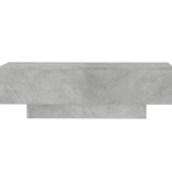 VidaXL Salontafel 100x49,5x31 cm bewerkt hout betongrijs