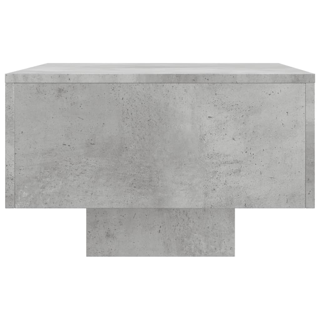 VidaXL Salontafel 100x49,5x31 cm bewerkt hout betongrijs