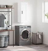 VidaXL Wandkast 34,5x34x90 cm bewerkt hout wit