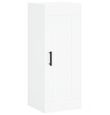 VidaXL Wandkast 34,5x34x90 cm bewerkt hout wit
