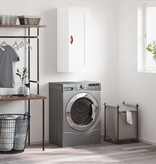 VidaXL Wandkast 34,5x34x90 cm bewerkt hout wit