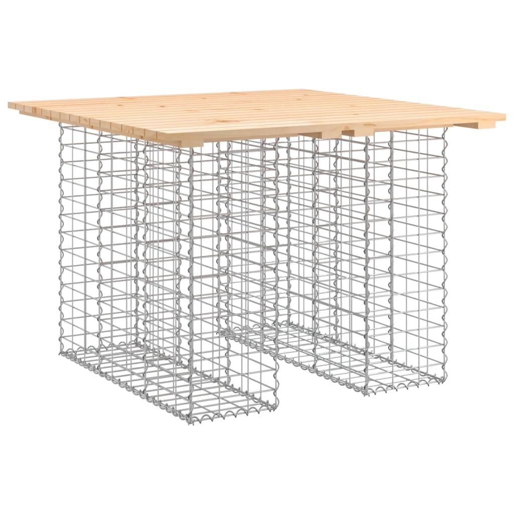 VidaXL Tuinbank schanskorfontwerp 100x102x72 cm massief grenenhout