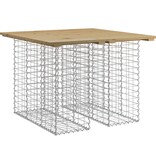 VidaXL Tuinbank schanskorfontwerp 100x102x72 cm geïmpregneerd hout