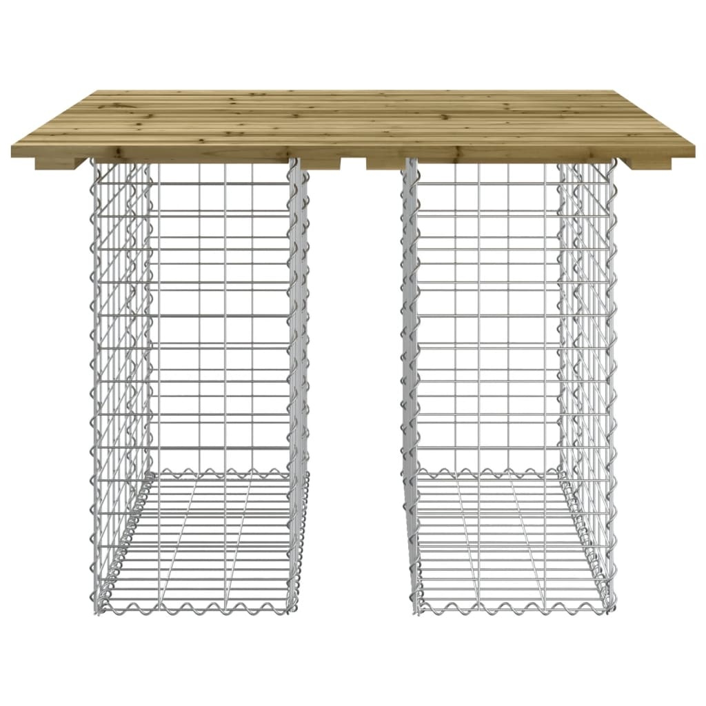 VidaXL Tuinbank schanskorfontwerp 100x102x72 cm geïmpregneerd hout