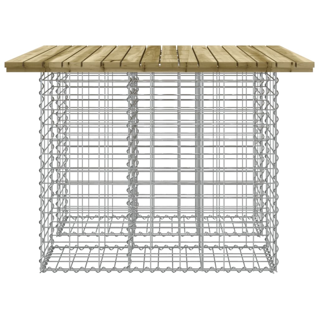 VidaXL Tuinbank schanskorfontwerp 100x102x72 cm geïmpregneerd hout