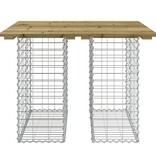 VidaXL Tuinbank schanskorfontwerp 100x102x72 cm geïmpregneerd hout