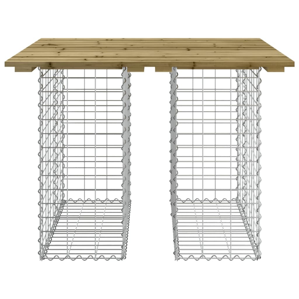 VidaXL Tuinbank schanskorfontwerp 100x102x72 cm geïmpregneerd hout