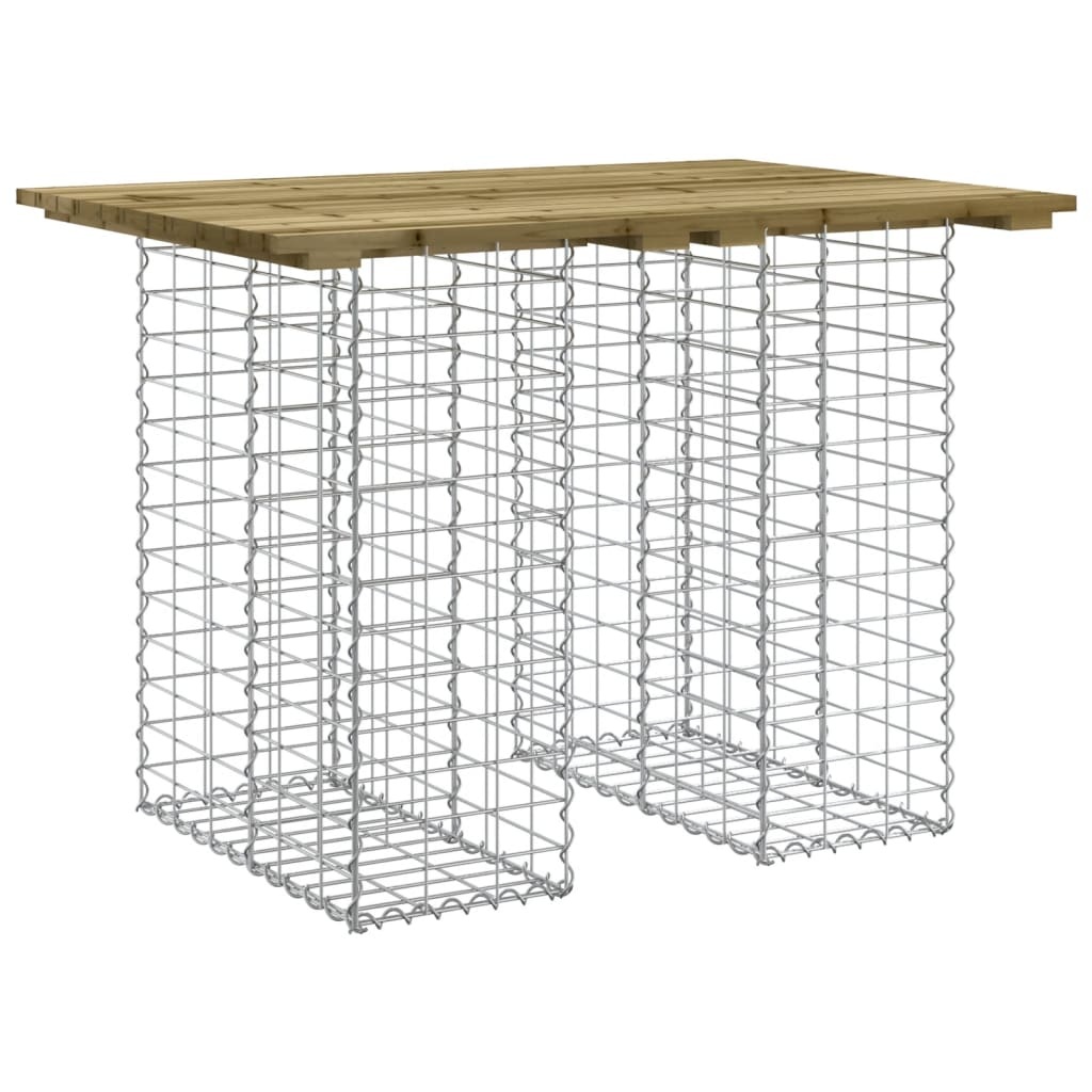 VidaXL Tuinbank schanskorfontwerp 100x70x72 cm geïmpregneerd hout