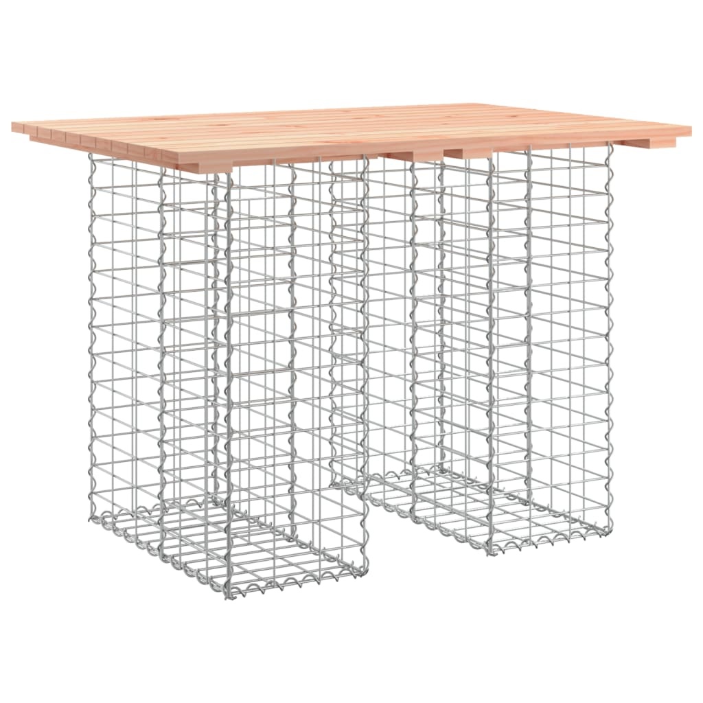VidaXL Tuinbank Schanskorfontwerp 100x70x72 cm massief grenenhout