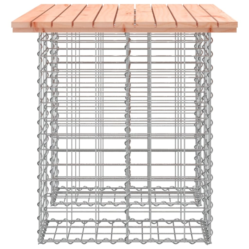 VidaXL Tuinbank Schanskorfontwerp 100x70x72 cm massief grenenhout
