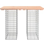 VidaXL Tuinbank Schanskorfontwerp 100x70x72 cm massief grenenhout