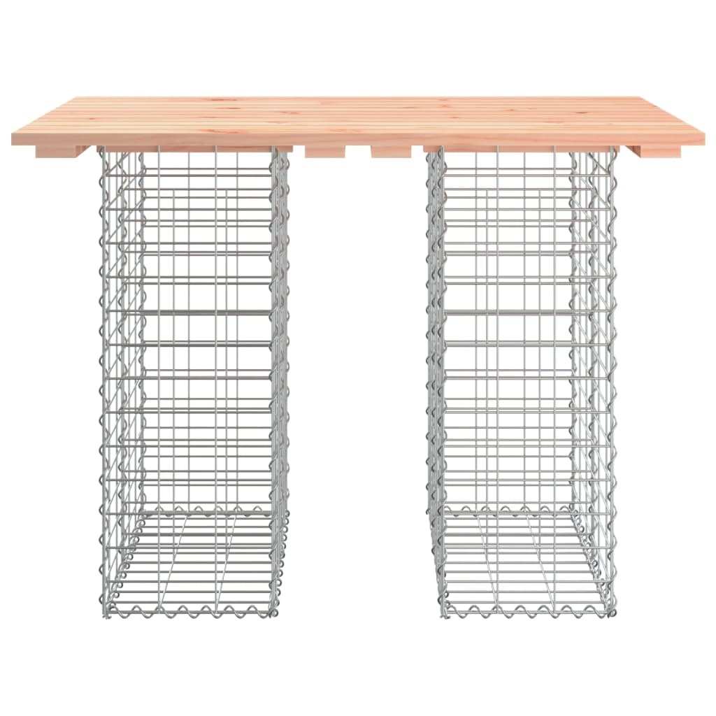 VidaXL Tuinbank Schanskorfontwerp 100x70x72 cm massief grenenhout