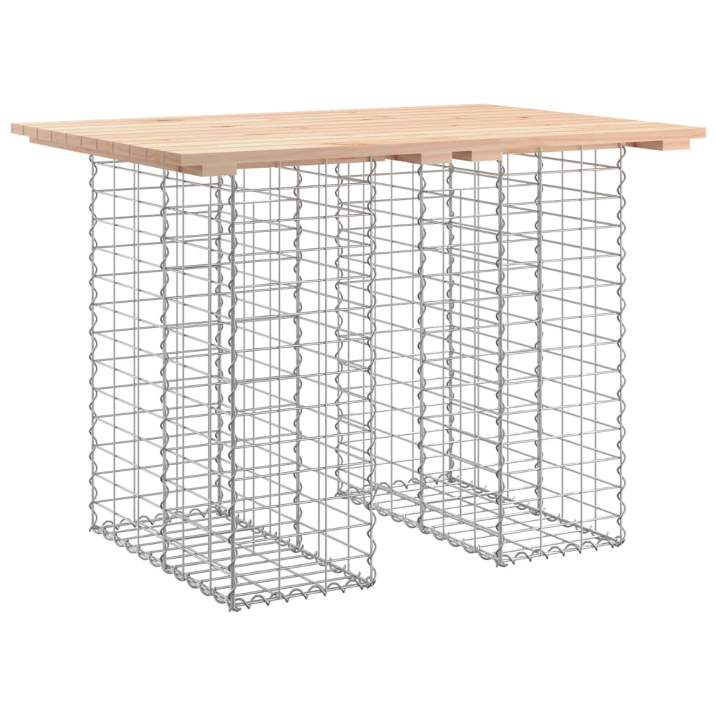 VidaXL Tuinbank schanskorfontwerp 100x70x72 cm massief grenenhout