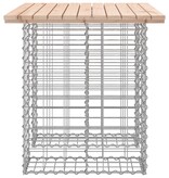 VidaXL Tuinbank schanskorfontwerp 100x70x72 cm massief grenenhout