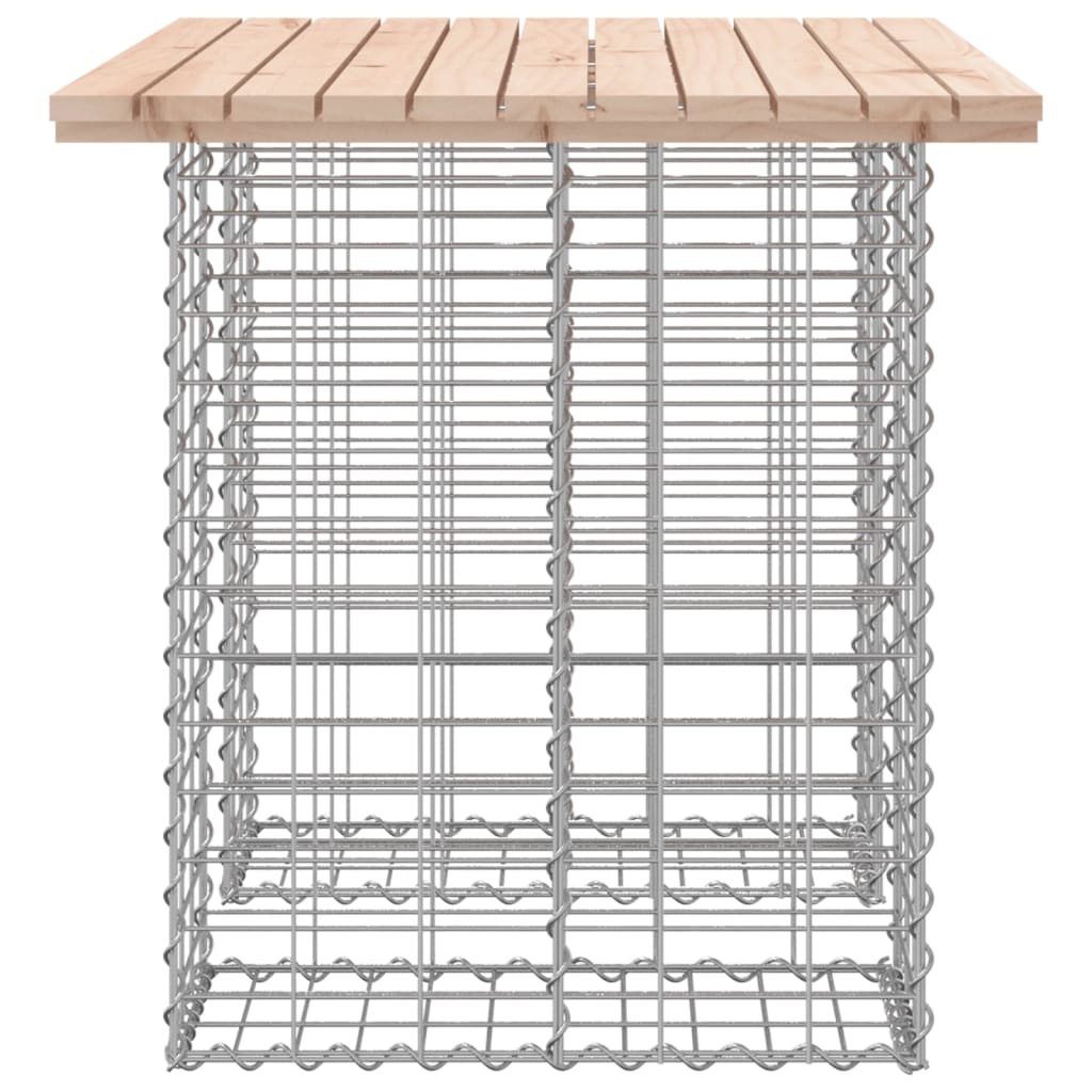 VidaXL Tuinbank schanskorfontwerp 100x70x72 cm massief grenenhout