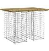 VidaXL Tuinbank schanskorfontwerp 100x70x72 cm geïmpregneerd hout