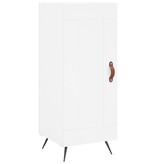 VidaXL Dressoir 34,5x34x90 cm bewerkt hout wit