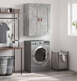 VidaXL Wandkast 69,5x34x90 cm bewerkt hout betongrijs