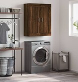 VidaXL Wandkast 69,5x34x90 cm bewerkt hout bruineikenkleurig