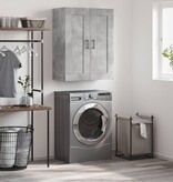 VidaXL Wandkast 69,5x34x90 cm bewerkt hout betongrijs