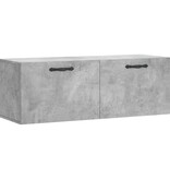 VidaXL Wandkast 100x36,5x35 cm bewerkt hout betongrijs
