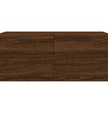 VidaXL Wandkast 80x36,5x35 cm bewerkt hout bruineikenkleurig