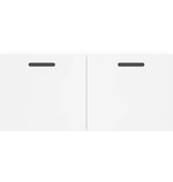 VidaXL Wandkast 80x36,5x35 cm bewerkt hout wit