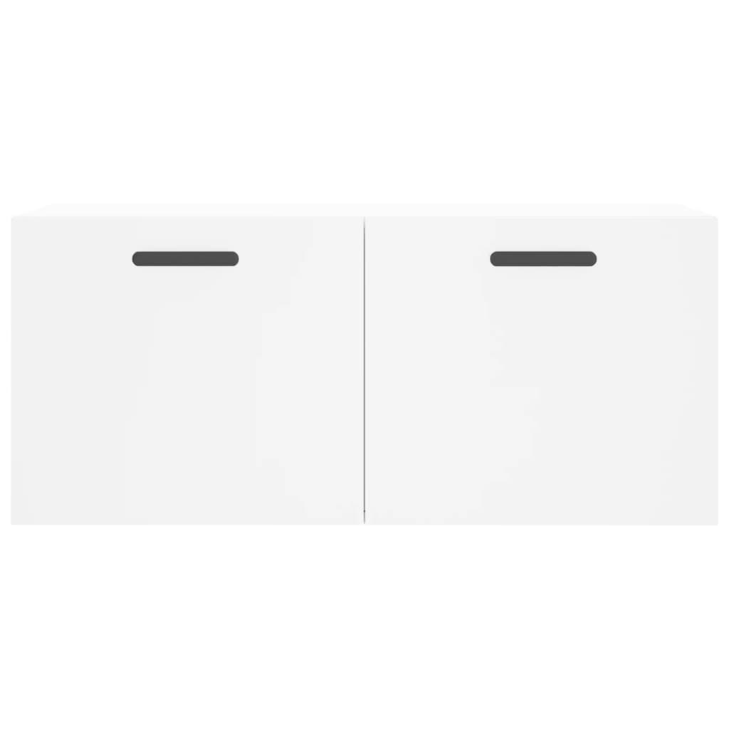 VidaXL Wandkast 80x36,5x35 cm bewerkt hout wit