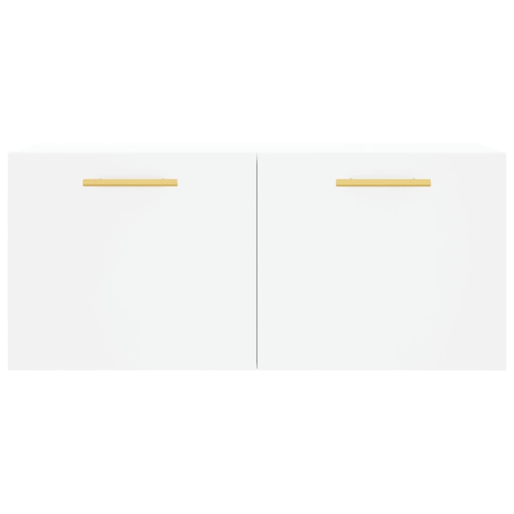VidaXL Wandkast 80x36,5x35 cm bewerkt hout wit