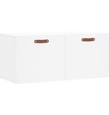 VidaXL Wandkast 80x36,5x35 cm bewerkt hout wit