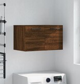 VidaXL Wandkast 60x36,5x35 cm bewerkt hout bruineikenkleurig
