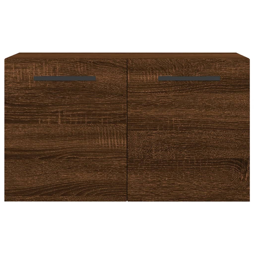 VidaXL Wandkast 60x36,5x35 cm bewerkt hout bruineikenkleurig
