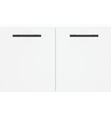VidaXL Wandkast 60x36,5x35 cm bewerkt hout wit