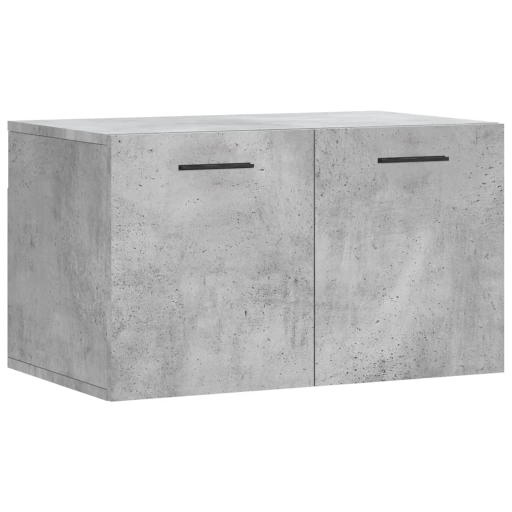 VidaXL Wandkast 60x36,5x35 cm bewerkt hout betongrijs
