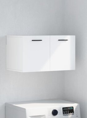 VidaXL Wandkast 60x36,5x35 cm bewerkt hout wit