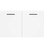 VidaXL Wandkast 60x36,5x35 cm bewerkt hout wit
