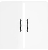 VidaXL Wandkast 60x31x60 cm bewerkt hout hoogglans wit