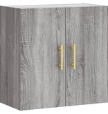 vidaXL Wandkast 60x31x60 cm bewerkt hout grijs sonoma eikenkleurig