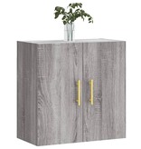 VidaXL Wandkast 60x31x60 cm bewerkt hout grijs sonoma eikenkleurig