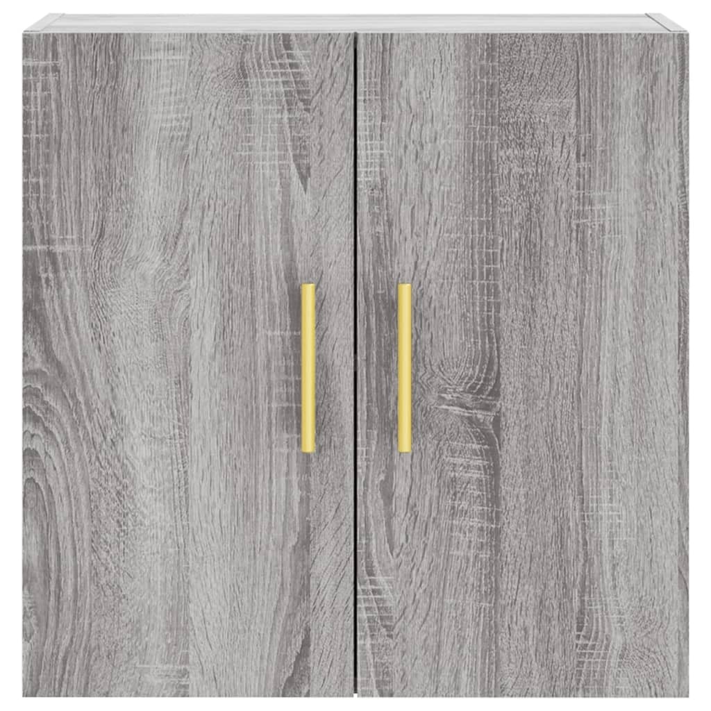 VidaXL Wandkast 60x31x60 cm bewerkt hout grijs sonoma eikenkleurig