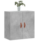 vidaXL Wandkast 60x31x60 cm bewerkt hout betongrijs