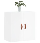 VidaXL Wandkast 60x31x60 cm bewerkt hout hoogglans wit