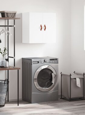 VidaXL Wandkast 60x31x60 cm bewerkt hout wit