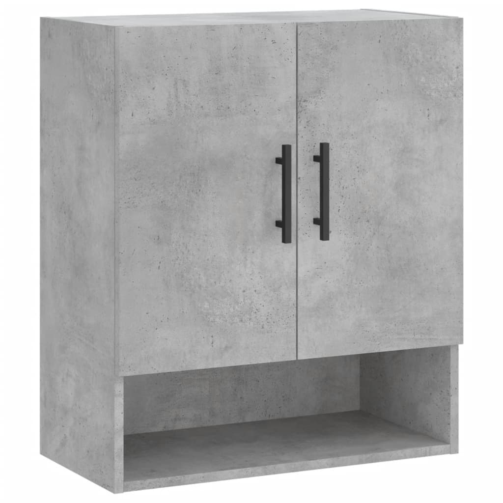 VidaXL Wandkast 60x31x70 cm bewerkt hout betongrijs