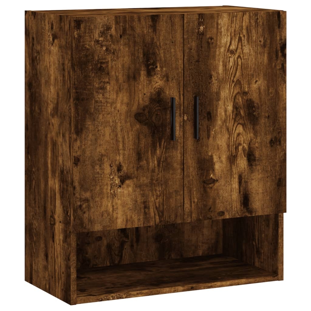 VidaXL Wandkast 60x31x70 cm bewerkt hout gerookt eikenkleurig